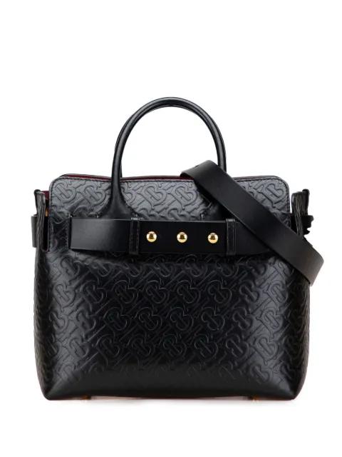 2018-2025 Small TB Monogram Embossed Leather Belt Bag satchel by BURBERRY 