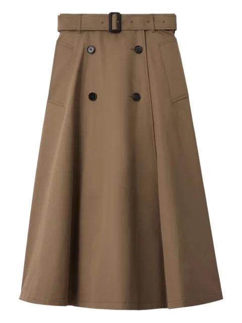 A-line midi skirt by BURBERRY