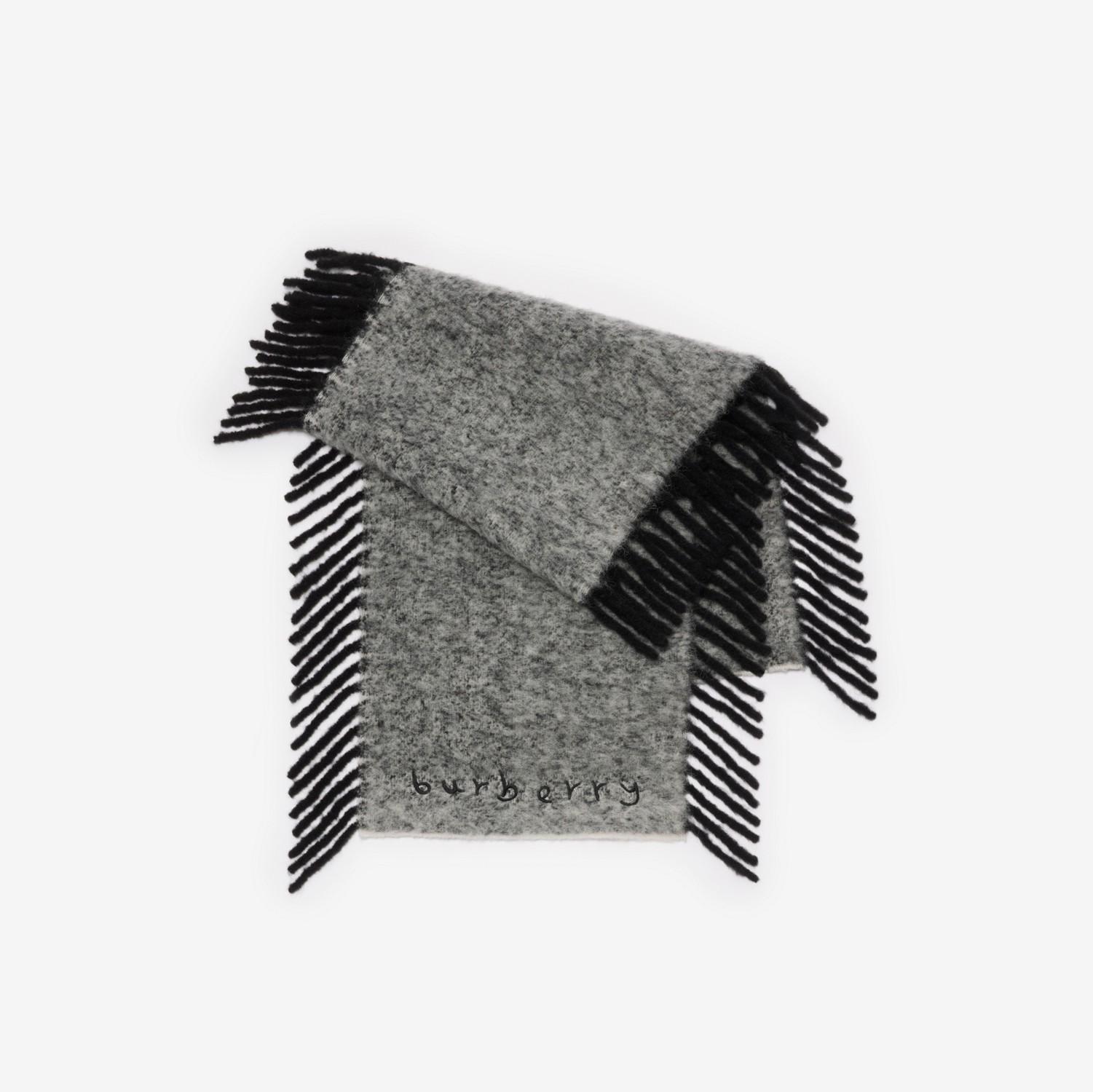 Alpaca Wool Blend Happy Scarf by BURBERRY