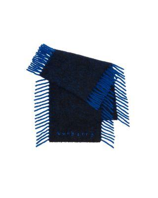 Alpaca Wool Blend Happy Scarf by BURBERRY