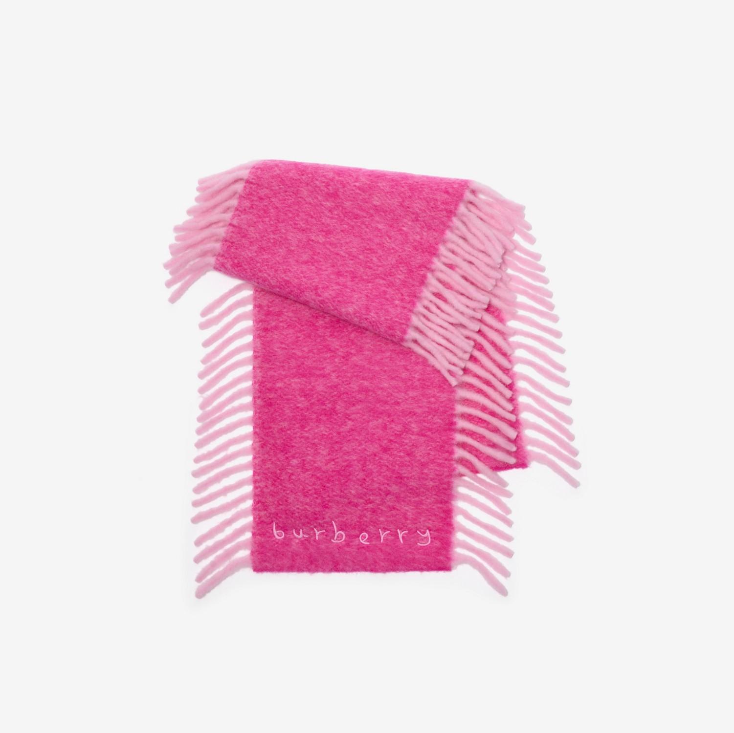 Alpaca Wool Blend Happy Scarf by BURBERRY