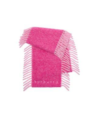 Alpaca Wool Blend Happy Scarf by BURBERRY