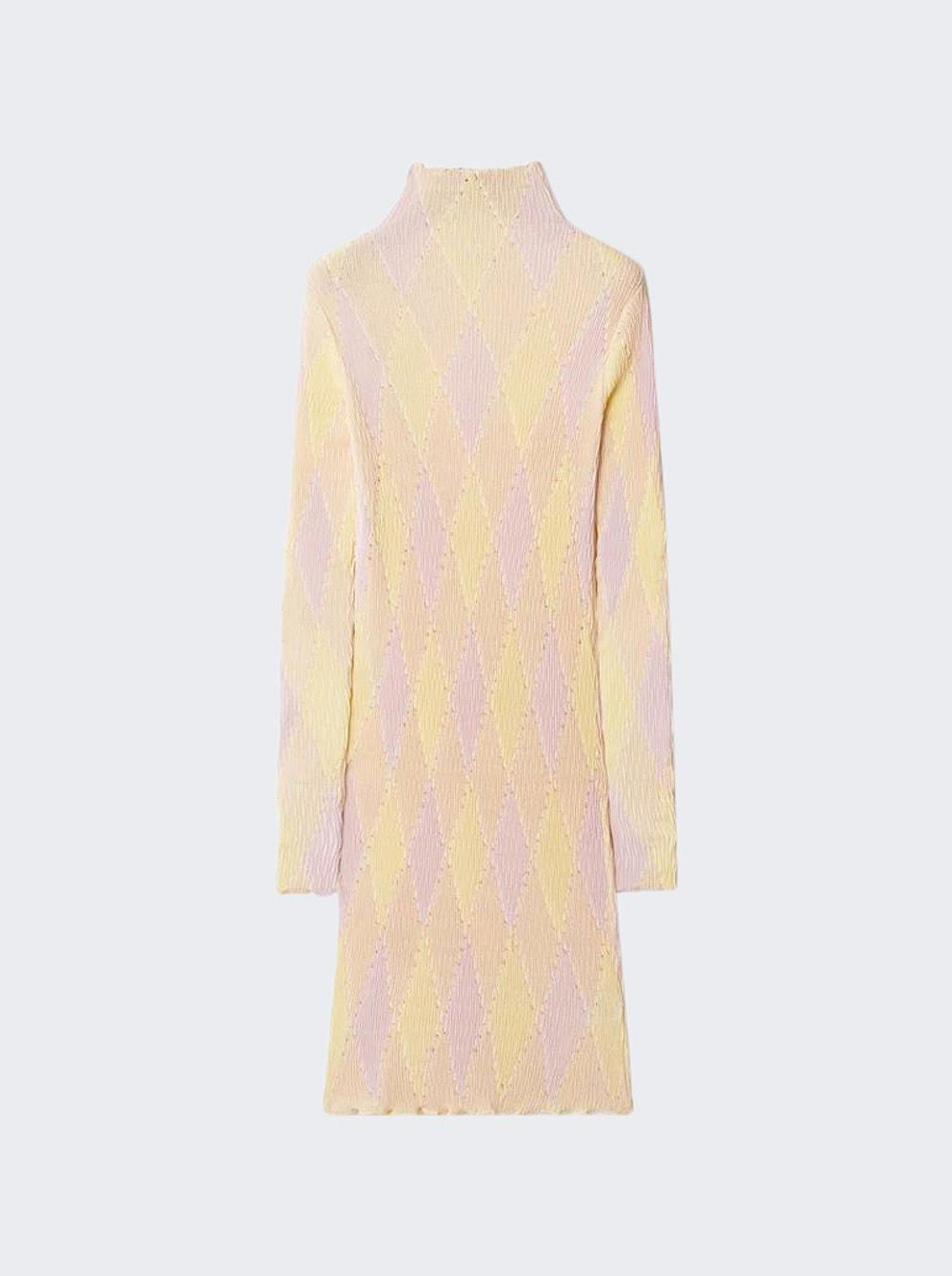 Argyle Dress Cameo Ip Pattern  | The Webster by BURBERRY