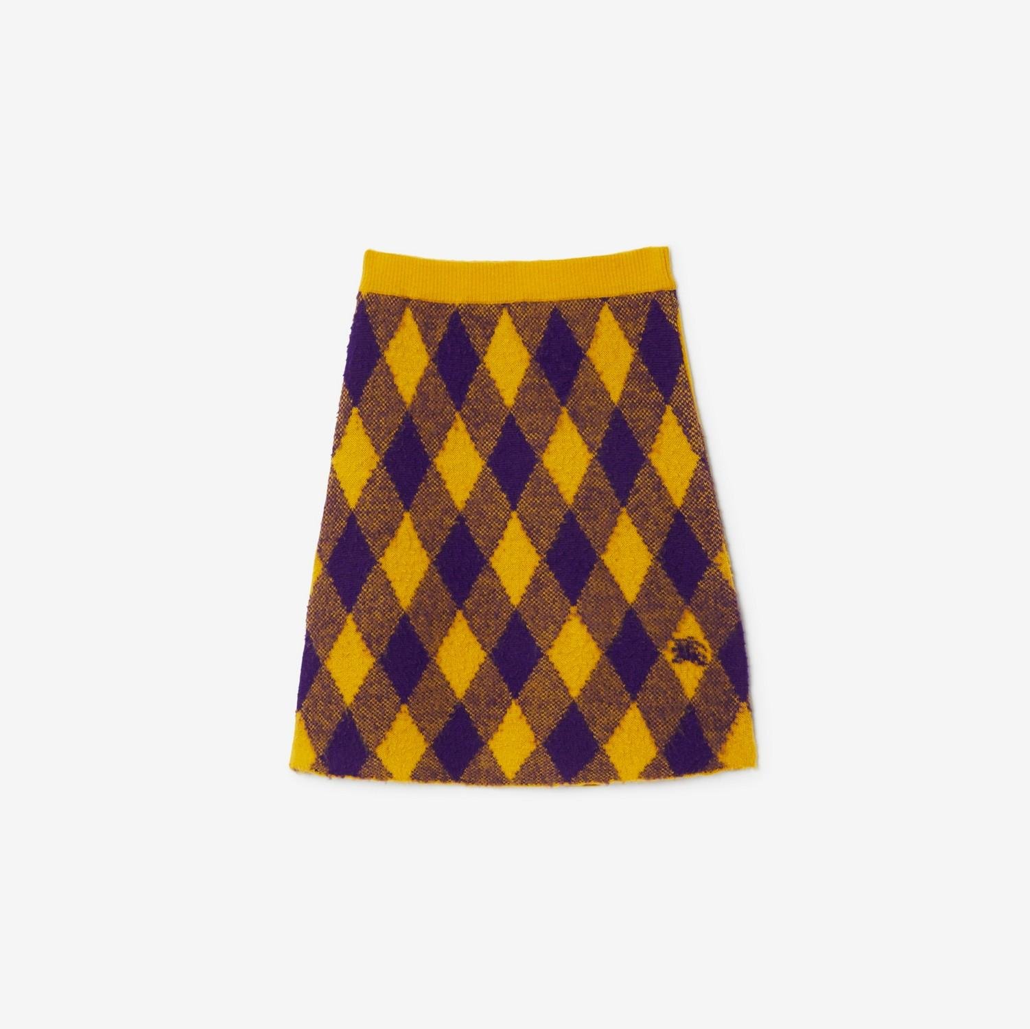Argyle Wool Skirt by BURBERRY