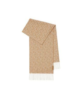 B Charm Cashmere Scarf by BURBERRY