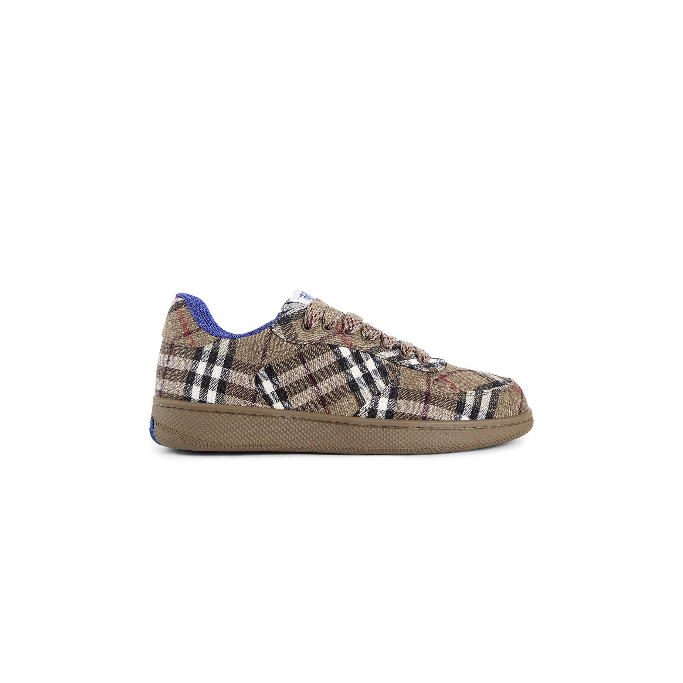 BURBERRY MAN BROWN SNEAKERS by BURBERRY