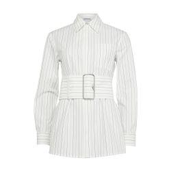 Belted cotton shirt by BURBERRY