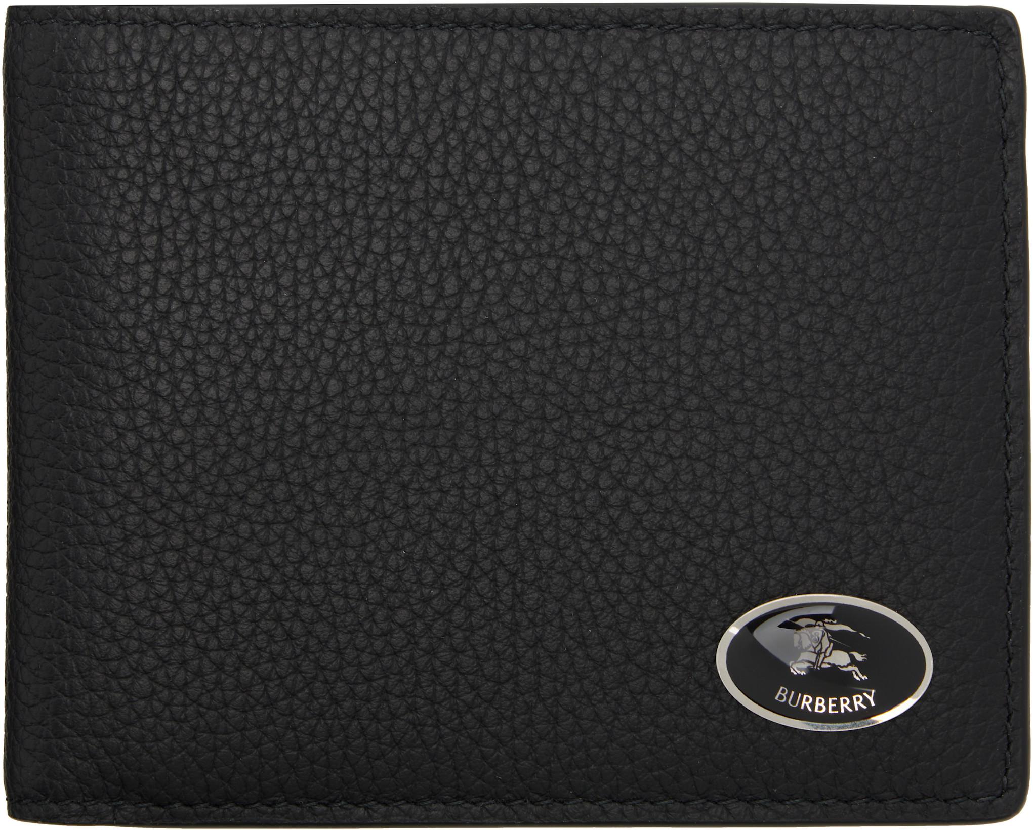 Black Knight Stamp Bifold Wallet by BURBERRY