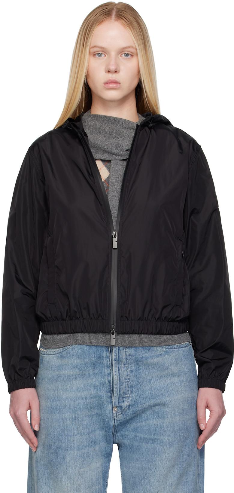 Black Knight Stamp Nylon Jacket by BURBERRY