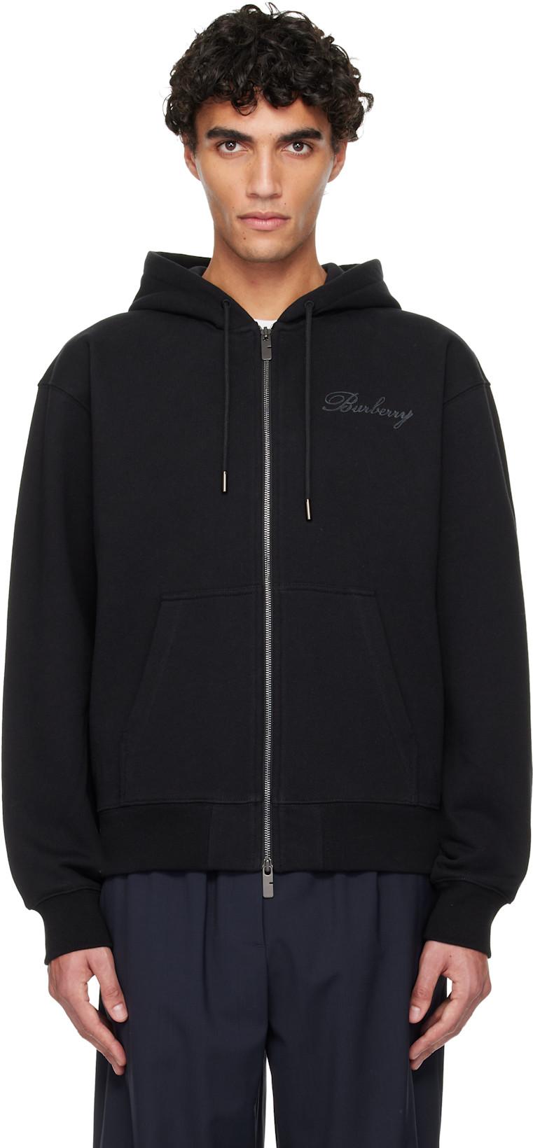 Black Rory Hoodie by BURBERRY