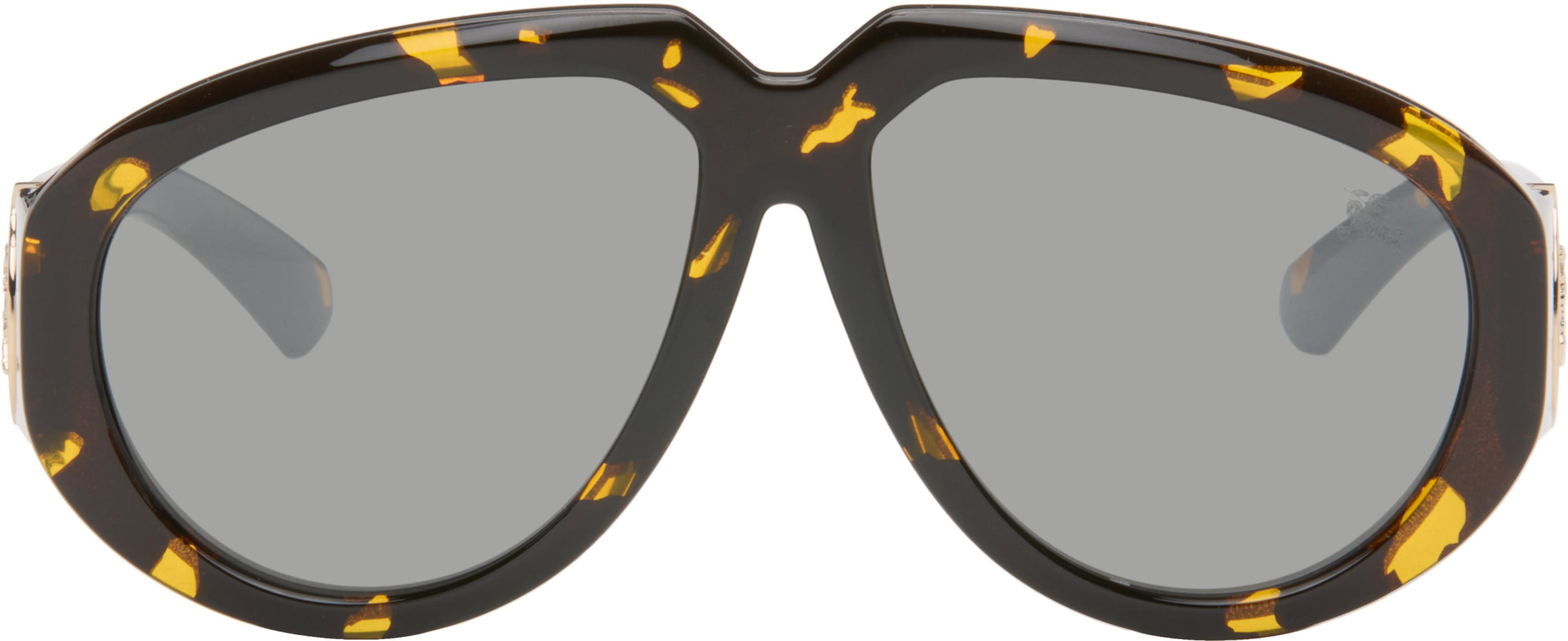 Black & Yellow Logo Sunglasses by BURBERRY