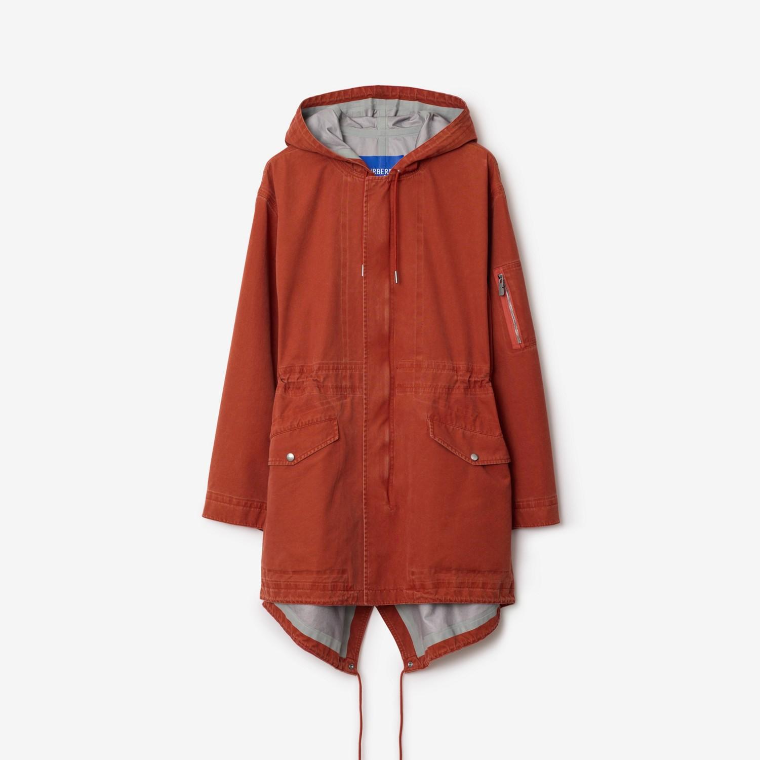 Bonded Cotton Parka by BURBERRY