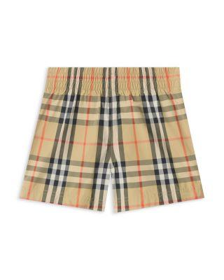 Boys' Atticus Check Swim Shorts - Little Kid by BURBERRY