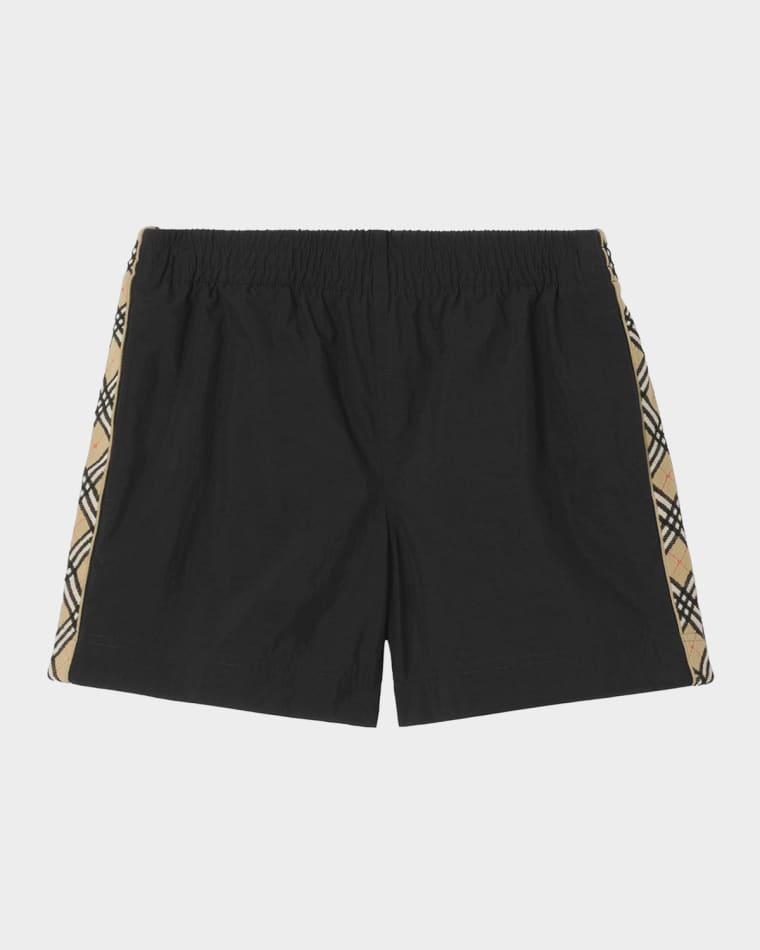 Boy's Atticus Swim Shorts, Size 4-14 by BURBERRY