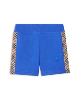 Boys' Benny Check Trim Cotton Shorts - Little Kid by BURBERRY