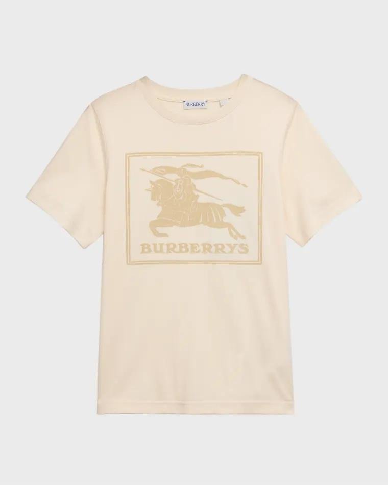 Boy's Cedar EKD Box Short-Sleeve T-Shirt, Size 3-14 by BURBERRY