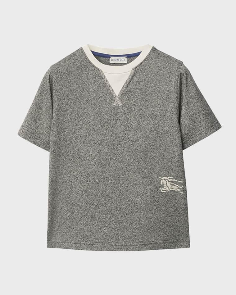 Boy's Cedar EKD Short-Sleeve T-Shirt, Size 3-14 by BURBERRY