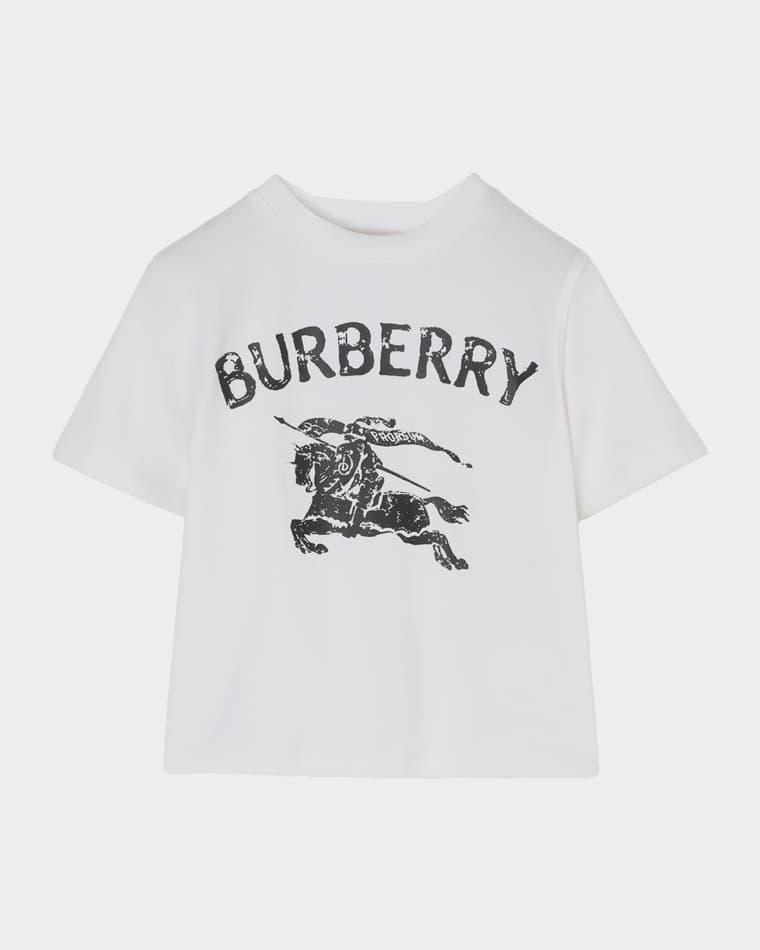 Boy's Cedar EKD Short-Sleeved T-Shirt, Size 18M by BURBERRY