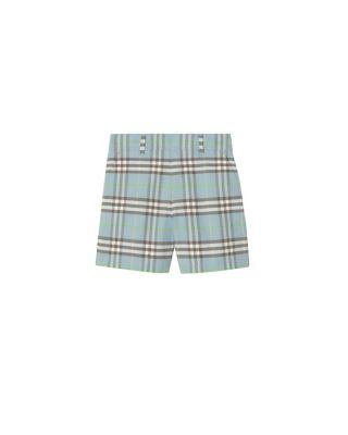 Boys' Check Cotton Shorts - Little Kid by BURBERRY
