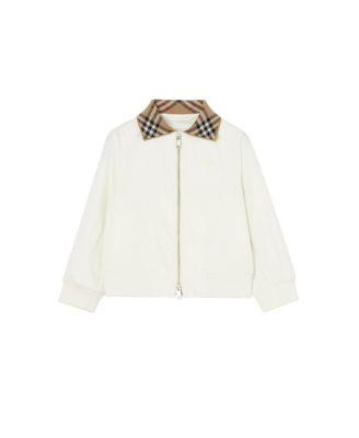 Boys' Cotton Hayfield Harrington Jacket - Little Kid by BURBERRY