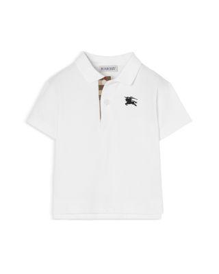 Boys' Cotton Pique Polo Shirt - Baby by BURBERRY