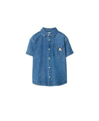 Boys' Denim Shirt - Little Kid by BURBERRY