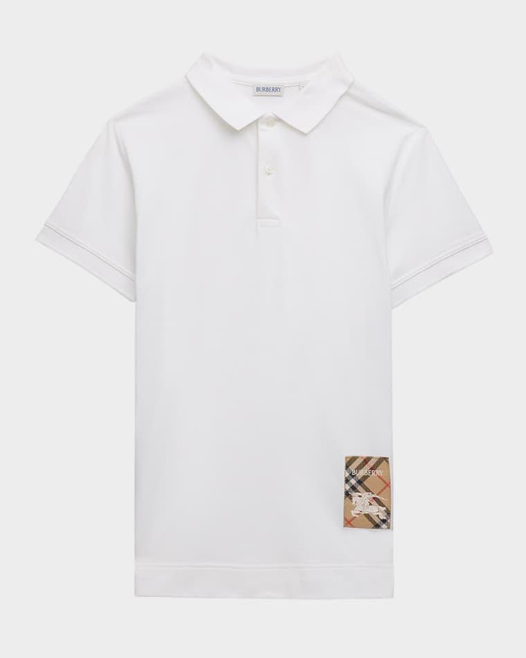Boy's EKD Polo Shirt, Size 3-14 by BURBERRY