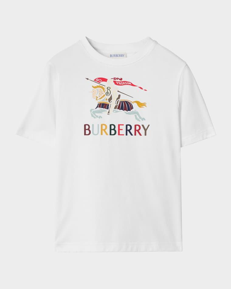 Boy's EKD Short-Sleeved Cotton T-Shirt, Size 3-14 by BURBERRY