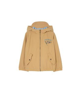 Boys' Flag Nylon Hooded Jacket - Little Kid by BURBERRY