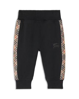 Boys' Jackson Check Trim Jogger Pants - Baby by BURBERRY