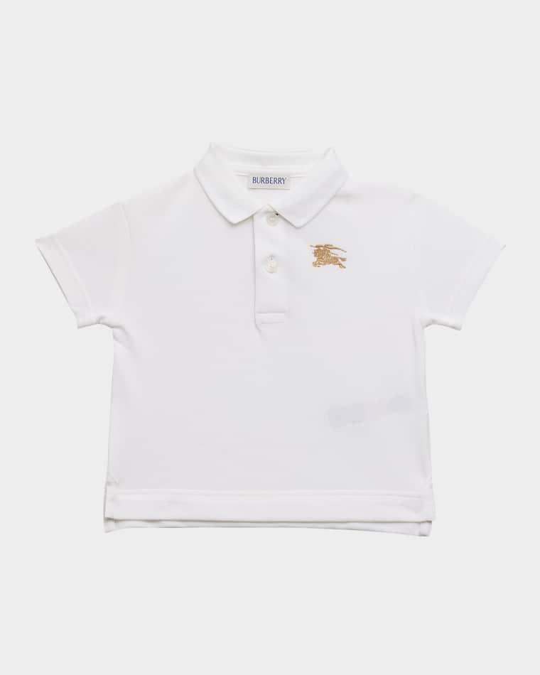 Boy's Johane EKD Short-Sleeve Polo Shirt, 6M-2 by BURBERRY