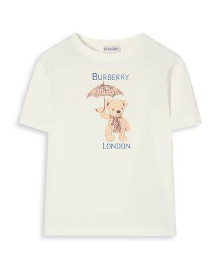 Boys' London Bear Cotton Tee - Little Kid by BURBERRY
