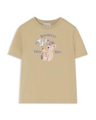 Boys' New York Bear Cotton Tee - Little Kid by BURBERRY