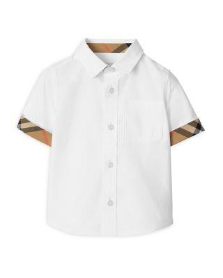 Boys' Owen Cotton Poplin Shirt - Baby by BURBERRY