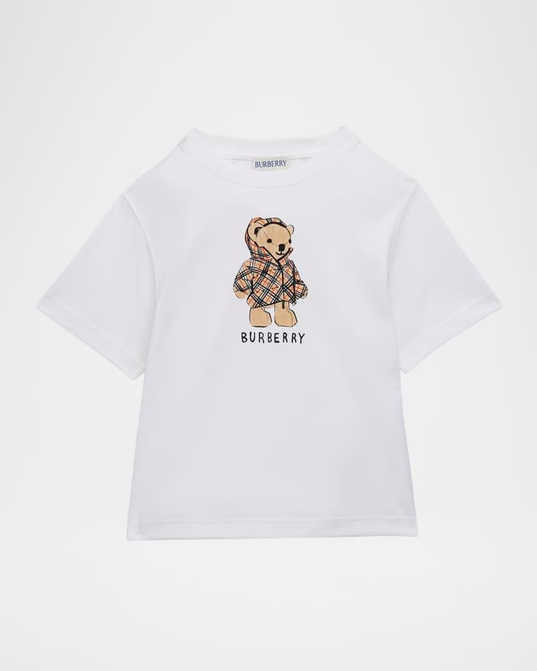 Boy's Puffer Bear Cotton T-Shirt, Size 3-14 by BURBERRY