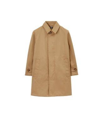 Boys' Reversible Check Gabardine Car Coat - Little Kid by BURBERRY