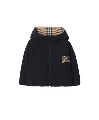 Boys' Reversible Check Hooded Jacket - Baby by BURBERRY