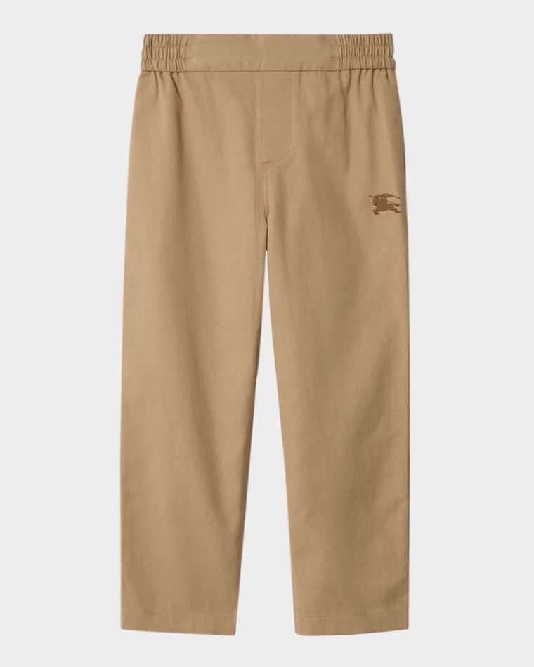 Boy's Titan EKD Straight-Leg Pants, Size 4-14 by BURBERRY