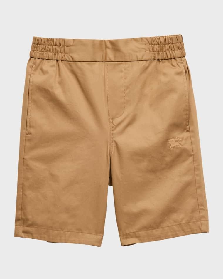 Boy's Travard Woven Shorts, Size 4-14 by BURBERRY