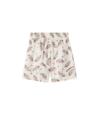 Boys' Umbrella Cotton Shorts - Little Kid by BURBERRY