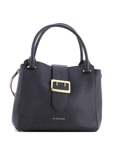 Buckle Leather Medium tote bag by BURBERRY 