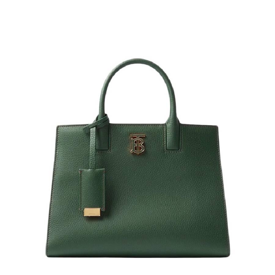 Burberry Adjustable Detachable Shoulder Strap Leather Bag by BURBERRY
