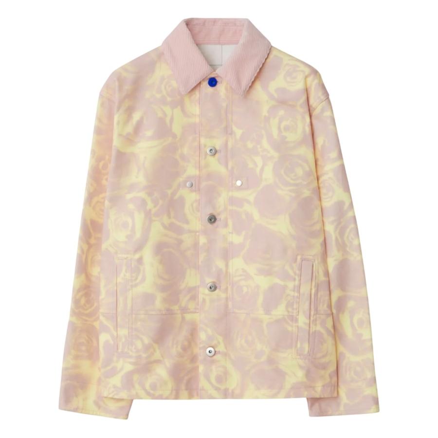 Burberry All-Over Floral Cotton Jacket by BURBERRY