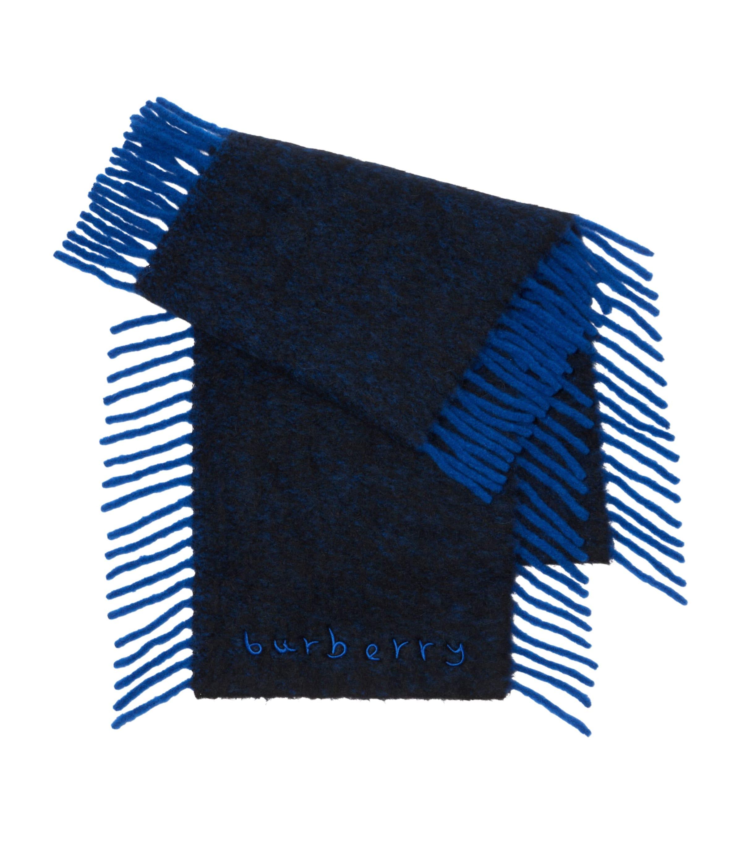 Burberry Alpaca Wool-Blend Happy Scarf by BURBERRY