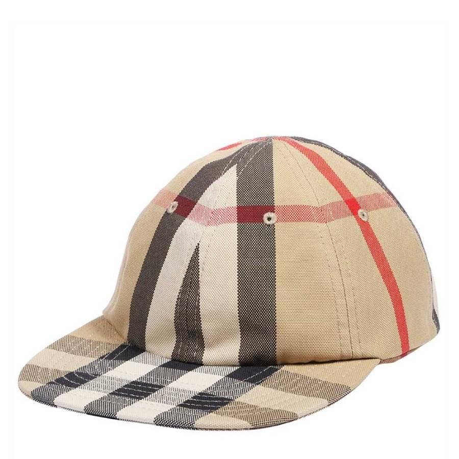 Burberry Archive Beige Check Reversible Baseball Cap by BURBERRY