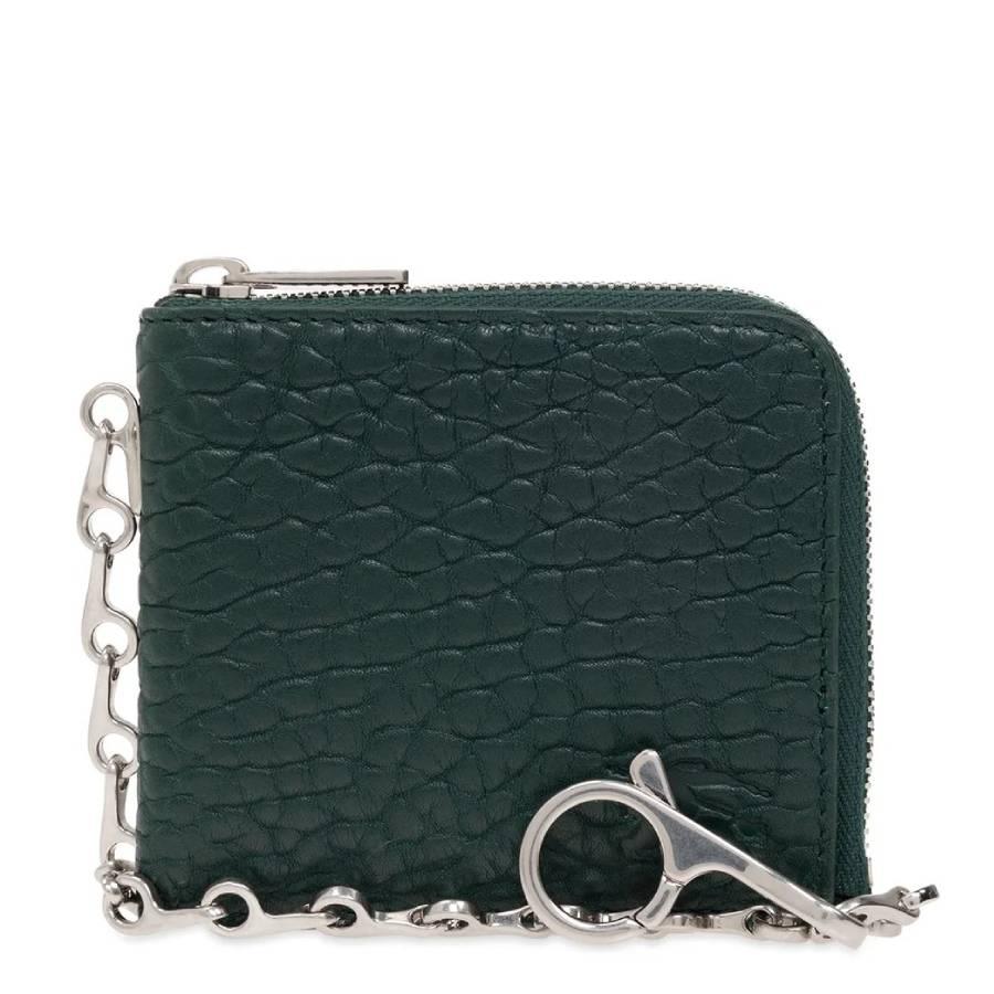 Burberry B Chain Detailed Zip-Around Wallet by BURBERRY