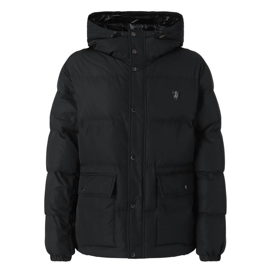 Burberry B Shield Hooded Down Puffer Jacket by BURBERRY