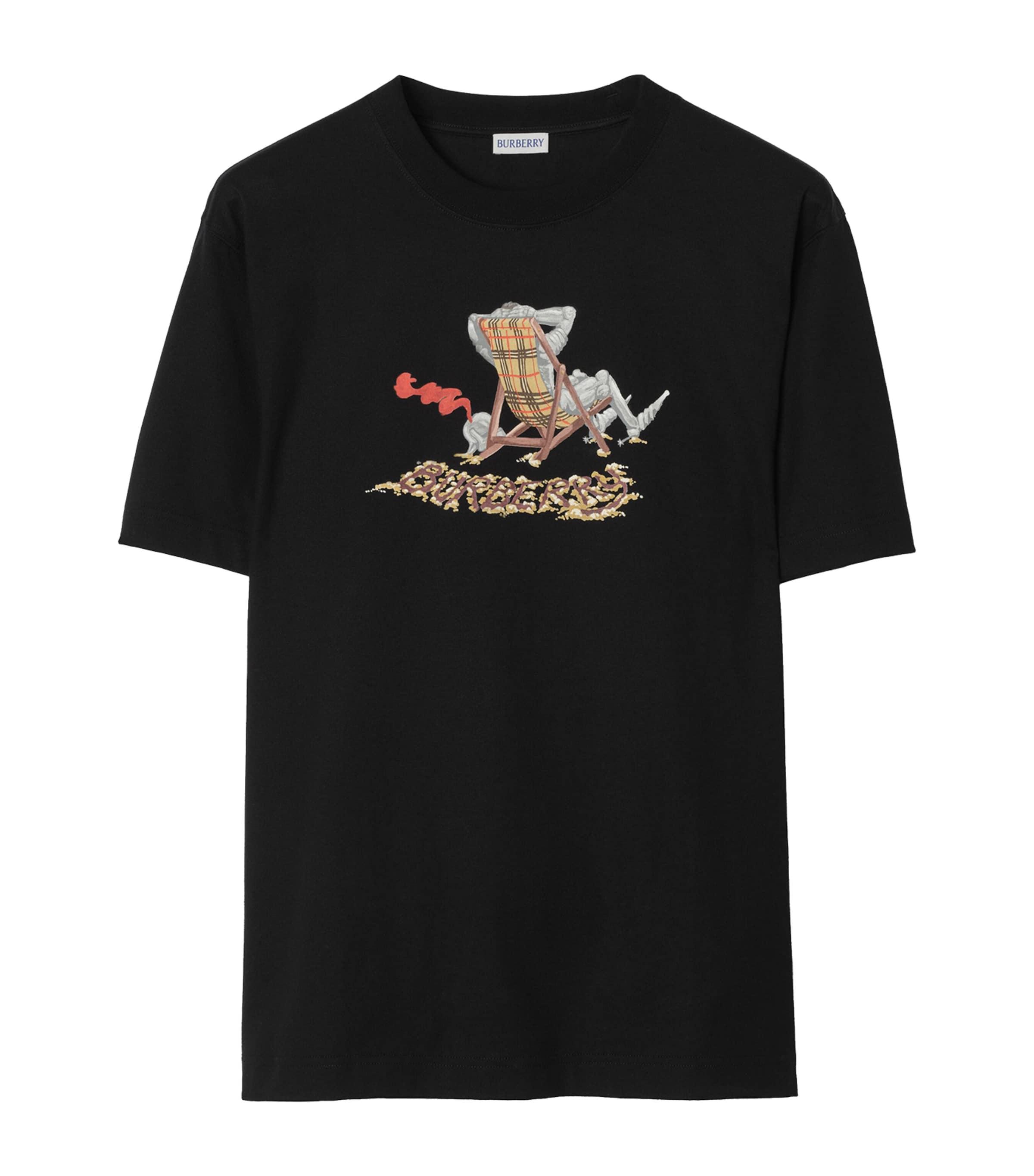 Burberry Beach-Print T-Shirt by BURBERRY
