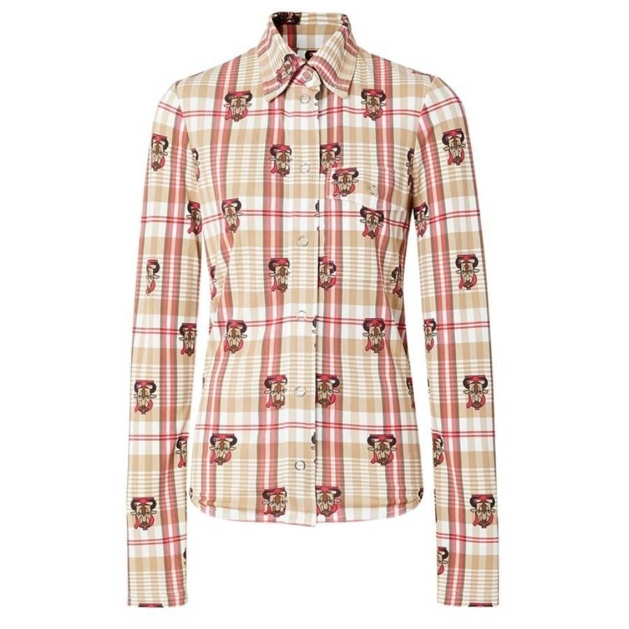 Burberry Biscuit Check Year Of The Ox Patia Shirt by BURBERRY