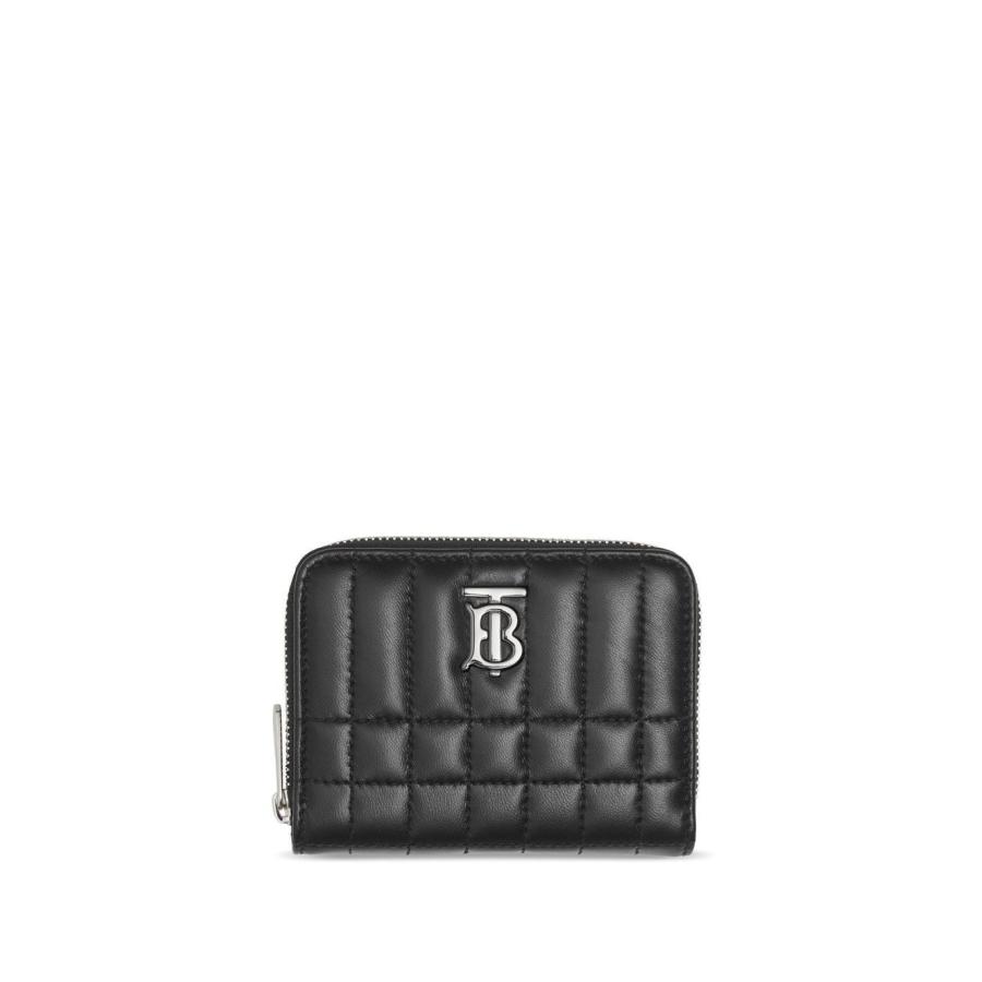 Burberry Black / Palladio Lola Quilted Leather Wallet by BURBERRY